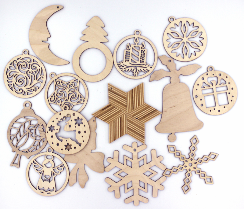 wycinanki laserowe na święta